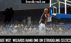 Gee Wiz!  Wizards Hang One On Struggling Celtics