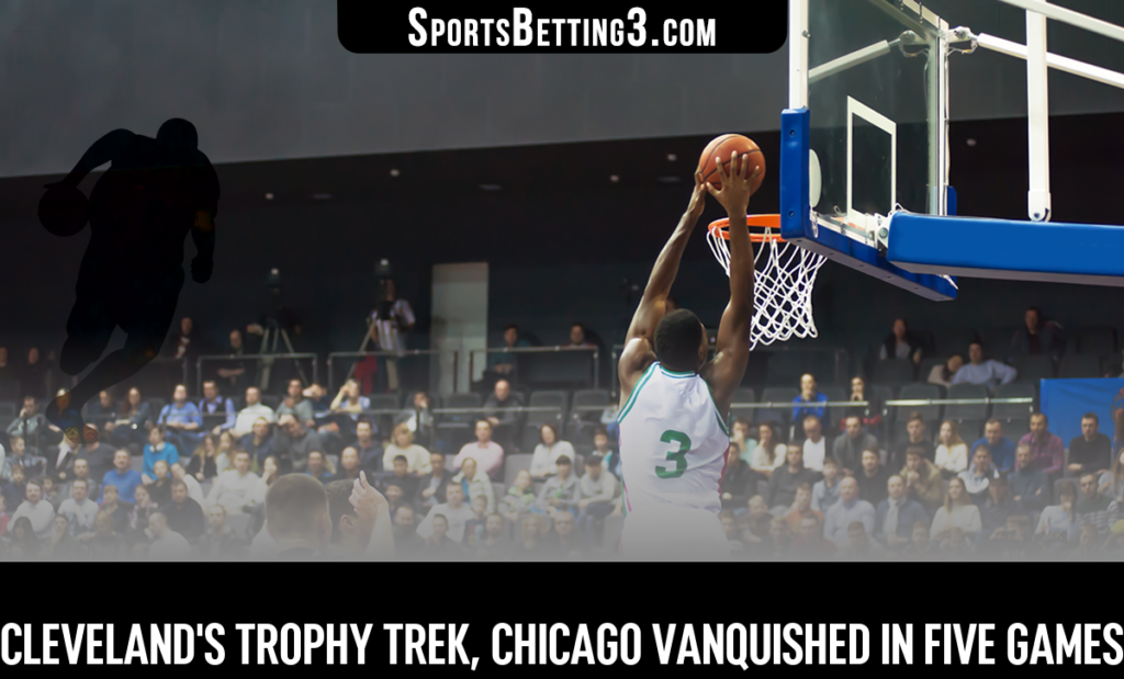 Cleveland's Trophy Trek, Chicago Vanquished In Five Games