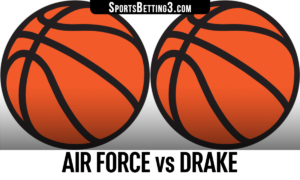 Air Force vs Drake Betting Odds