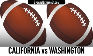 California vs Washington Betting Odds