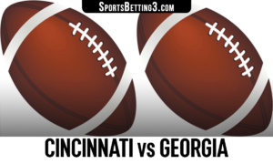 Cincinnati vs Georgia Betting Odds