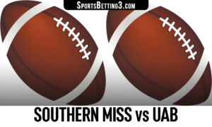 Southern Miss vs UAB Betting Odds