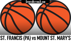St. Francis (PA) vs Mount St. Mary's Betting Odds