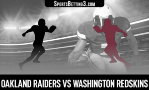 Oakland Raiders vs Washington Redskins Betting Odds