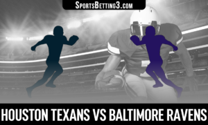 Houston Texans vs Baltimore Ravens Betting Odds