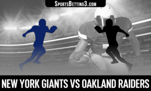 New York Giants vs Oakland Raiders Betting Odds