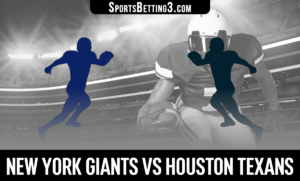 New York Giants vs Houston Texans Betting Odds