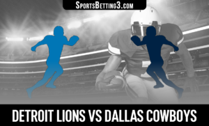 Detroit Lions vs Dallas Cowboys Betting Odds