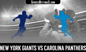New York Giants vs Carolina Panthers Betting Odds