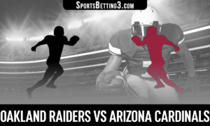 Oakland Raiders vs Arizona Cardinals Betting Odds