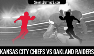 Kansas City Chiefs vs Oakland Raiders Betting Odds