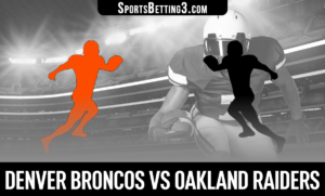 Denver Broncos vs Oakland Raiders Betting Odds