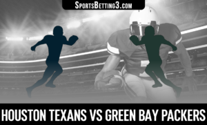 Houston Texans vs Green Bay Packers Betting Odds
