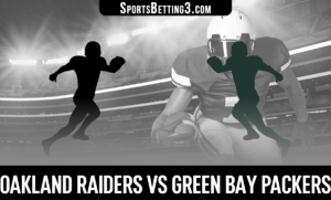Oakland Raiders vs Green Bay Packers Betting Odds