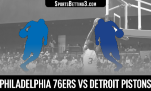 Philadelphia 76ers vs Detroit Pistons Betting Odds