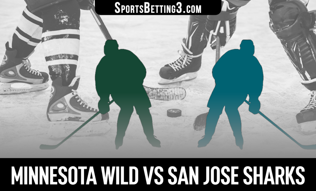 Minnesota Wild vs San Jose Sharks Betting Odds