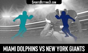 Miami Dolphins vs New York Giants Betting Odds