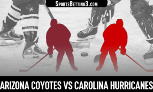Arizona Coyotes vs Carolina Hurricanes Betting Odds