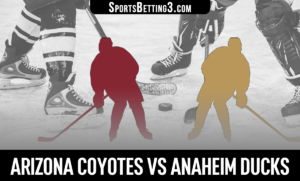 Arizona Coyotes vs Anaheim Ducks Betting Odds