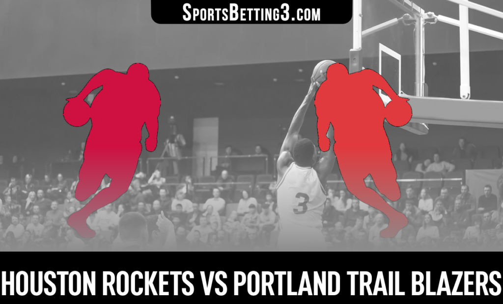 Houston Rockets vs Portland Trail Blazers Betting Odds