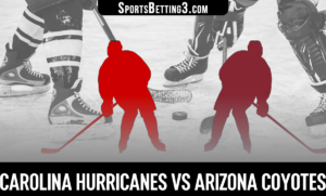 Carolina Hurricanes vs Arizona Coyotes Betting Odds