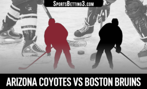 Arizona Coyotes vs Boston Bruins Betting Odds