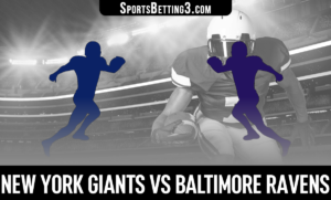 New York Giants vs Baltimore Ravens Betting Odds
