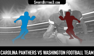 Carolina Panthers vs Washington Football Team Betting Odds