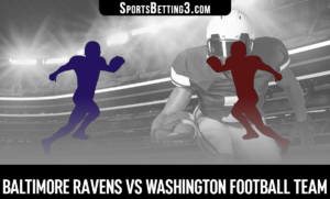 Baltimore Ravens vs Washington Football Team Betting Odds