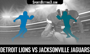 Detroit Lions vs Jacksonville Jaguars Betting Odds