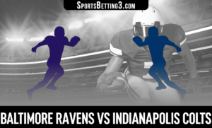Baltimore Ravens vs Indianapolis Colts Betting Odds