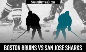 Boston Bruins vs San Jose Sharks Betting Odds