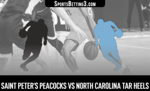 Saint Peter's vs North Carolina Betting Odds