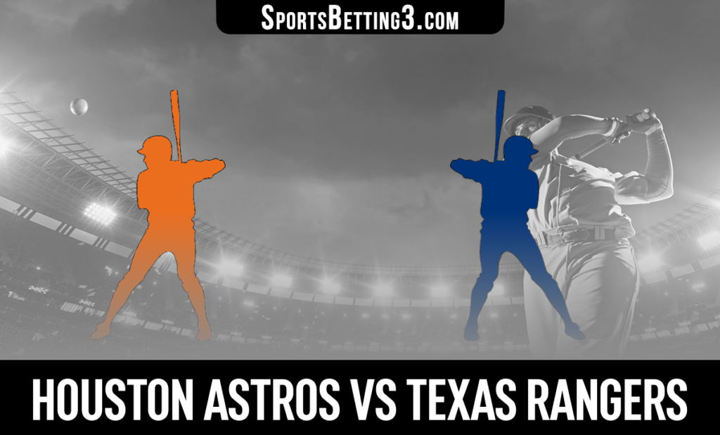 Houston Astros vs Texas Rangers Betting Odds