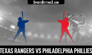 Texas Rangers vs Philadelphia Phillies Betting Odds