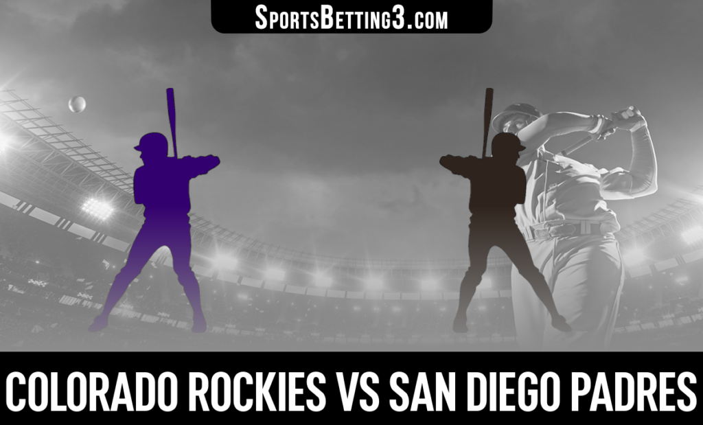 Colorado Rockies vs San Diego Padres Betting Odds