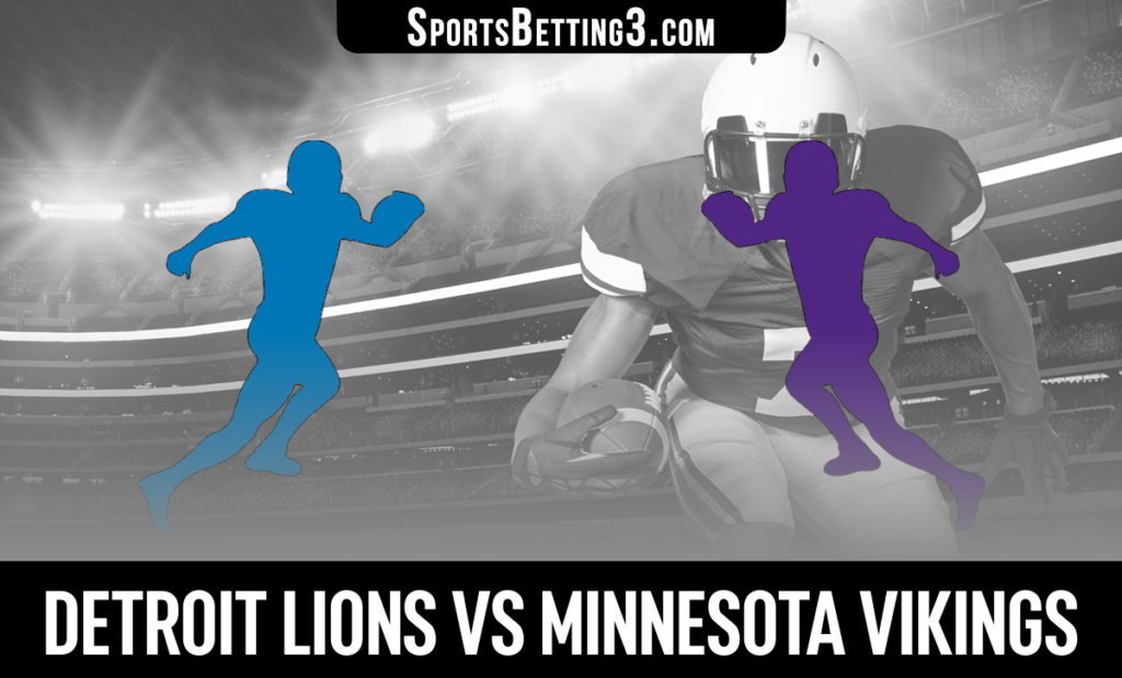 Detroit Lions vs Minnesota Vikings Betting Odds