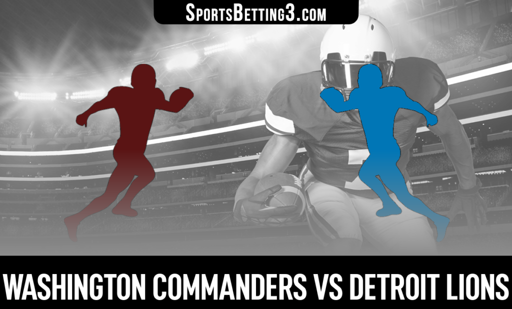 Washington Commanders vs Detroit Lions Betting Odds