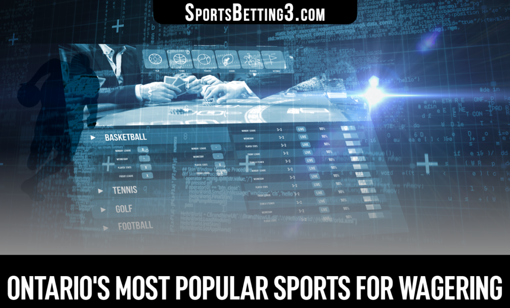 Ontario's Most Popular Sports for Wagering