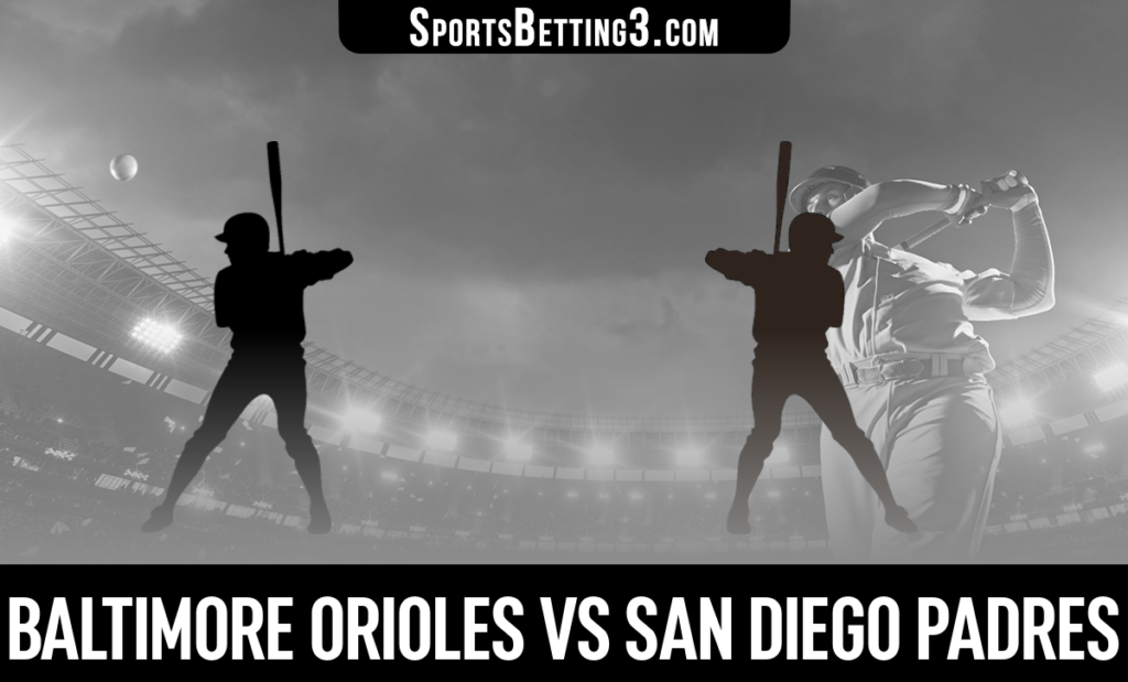 Baltimore Orioles vs San Diego Padres Odds