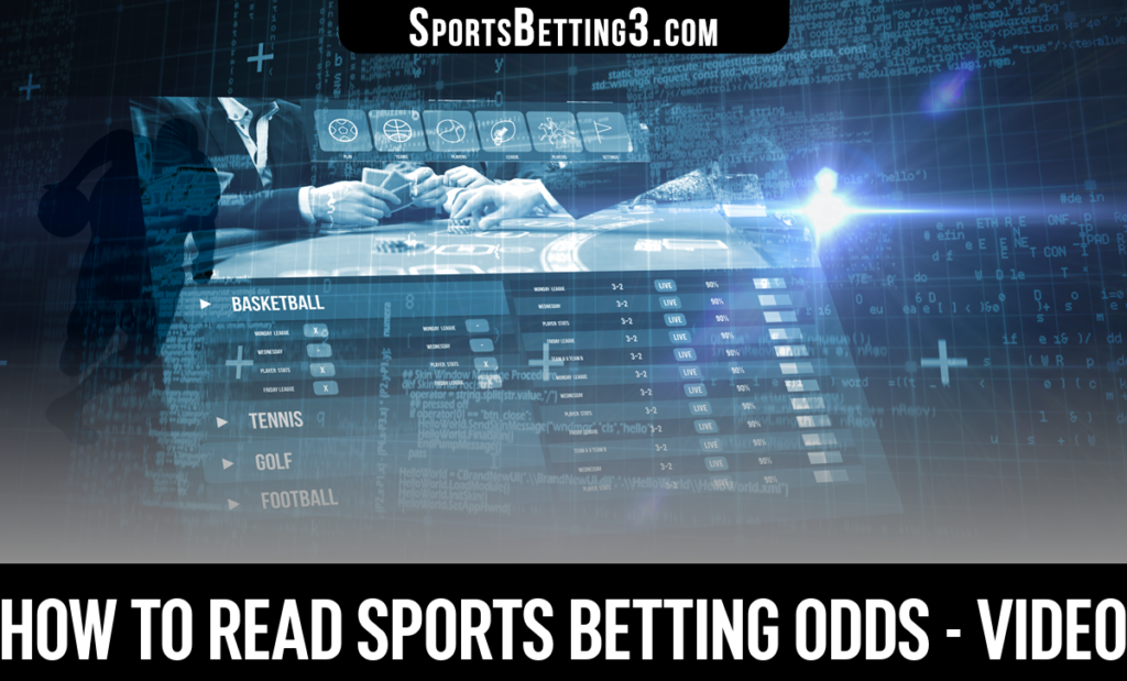 How to Read Sports Betting Odds - Video