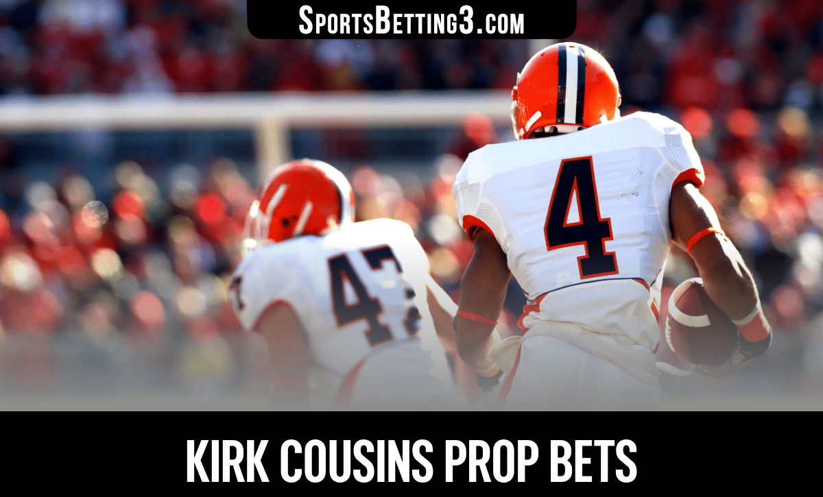2024-25 Kirk Cousins Prop Bets