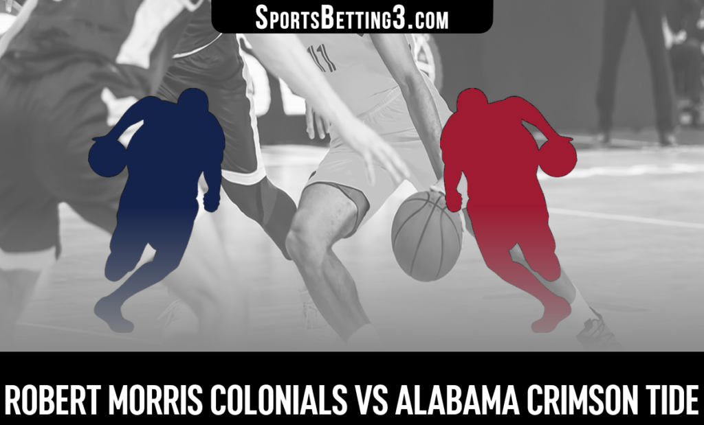 Robert Morris vs Alabama Odds