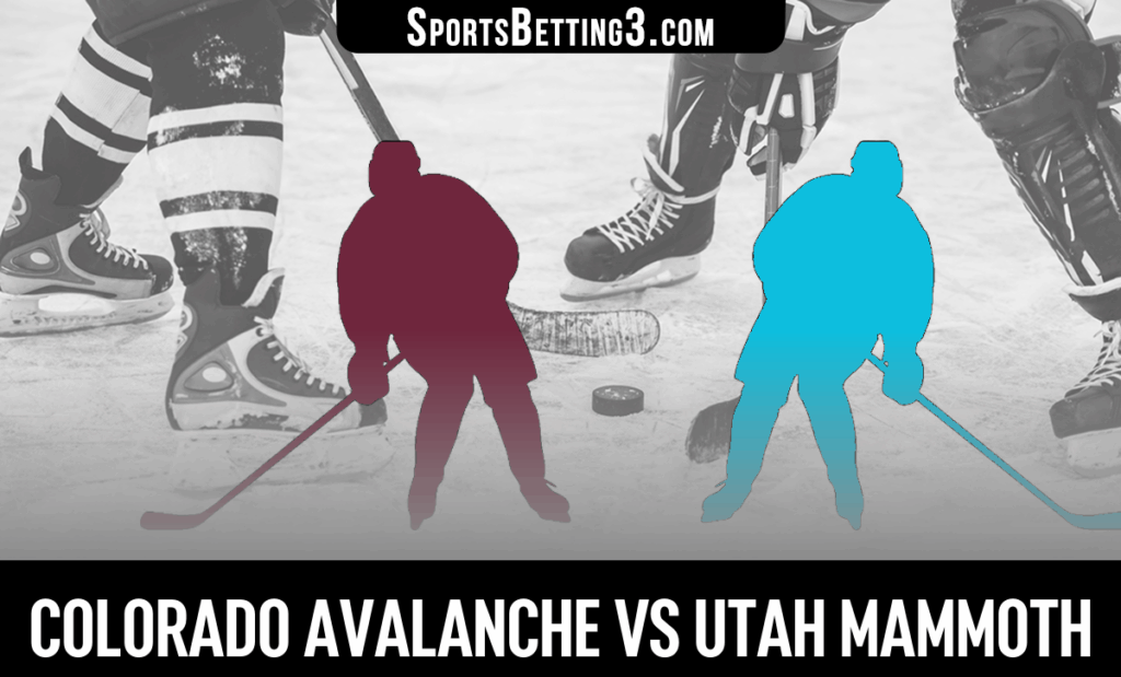 Colorado Avalanche vs Utah Mammoth Odds