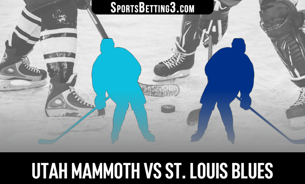 Utah Mammoth vs St. Louis Blues Odds